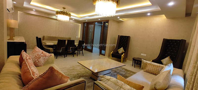 3 BHK Flat For Rent in Defence Colony