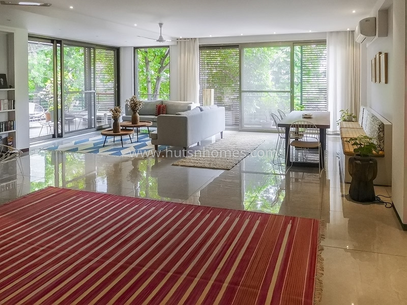 3 BHK Flat For Rent in Defence Colony
