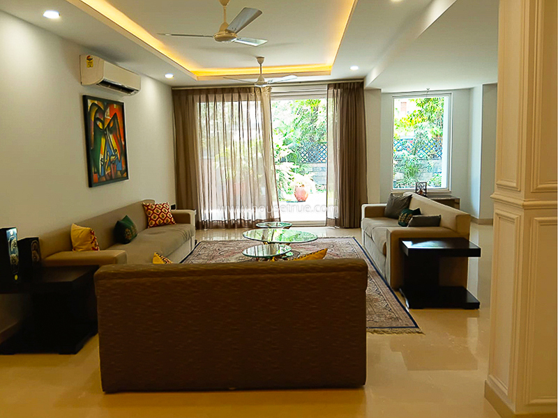 6 BHK House For Rent in New Friends Colony