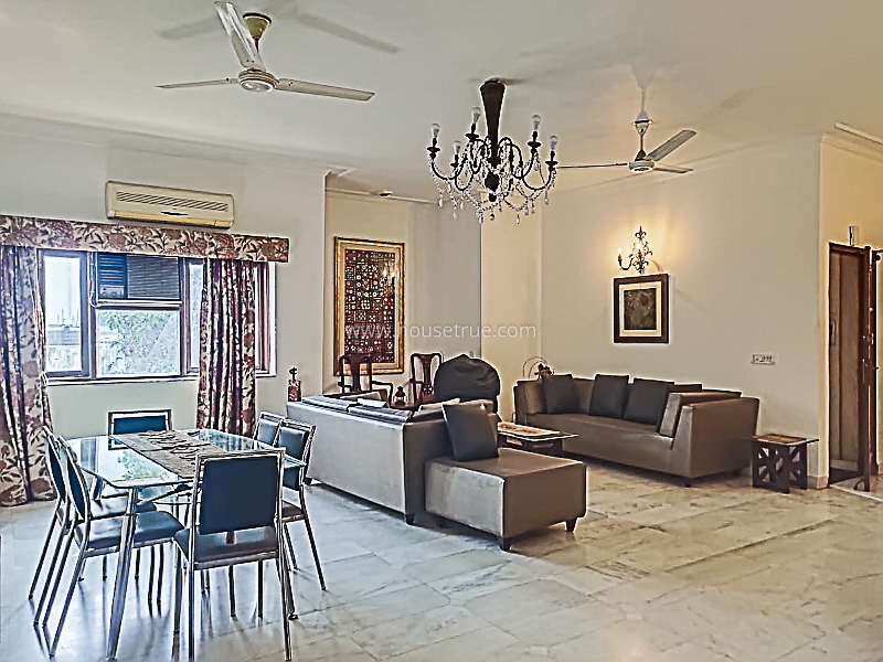 3 BHK Flat For Rent in Vasant Vihar