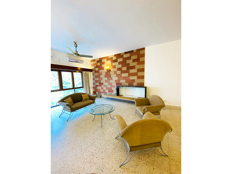 3 BHK Flat For Rent in Jor Bagh