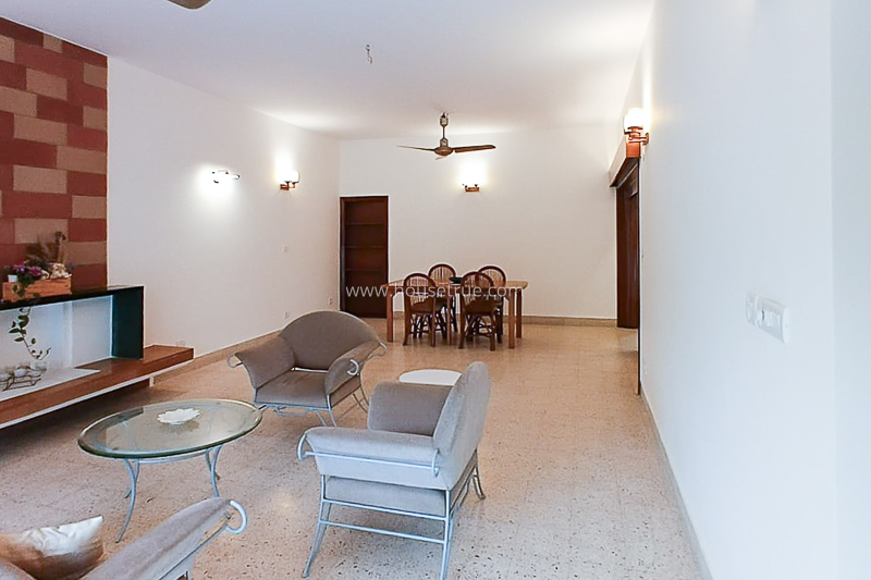 3 BHK Flat For Rent in Jor Bagh