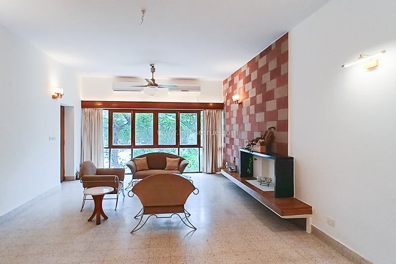 3 BHK Flat For Rent in Jor Bagh