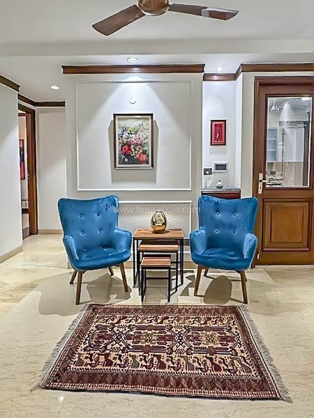 3 BHK Builder Floor For Rent in Golf Links