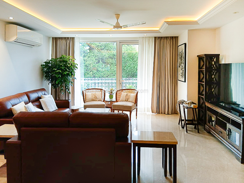 3 BHK Flat For Rent in Jor Bagh