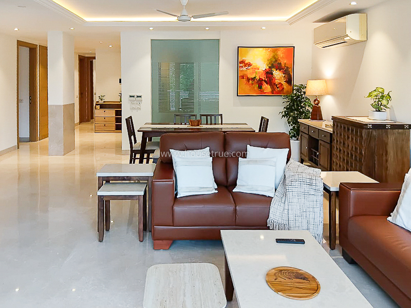 3 BHK Flat For Rent in Jor Bagh
