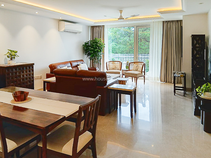 3 BHK Flat For Rent in Jor Bagh