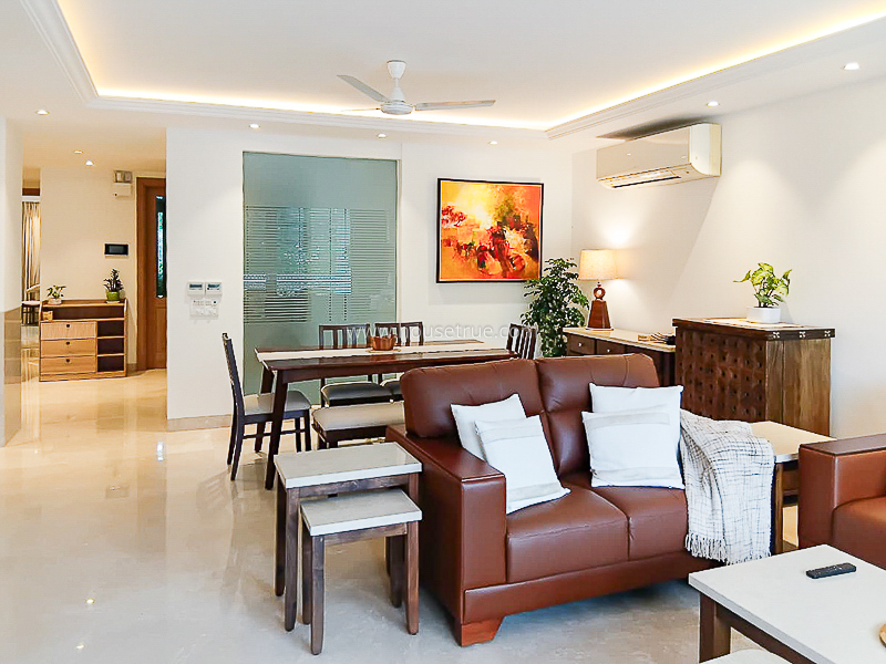 3 BHK Flat For Rent in Jor Bagh