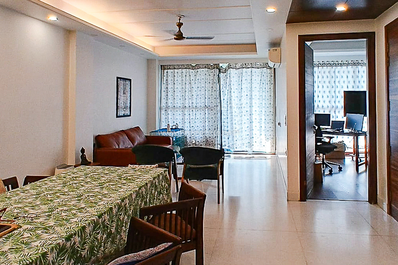 3 BHK Flat For Rent in Defence Colony