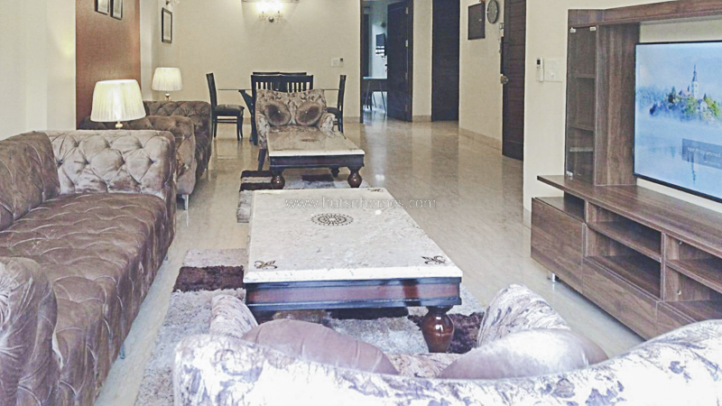 3 BHK Flat For Rent in Defence Colony