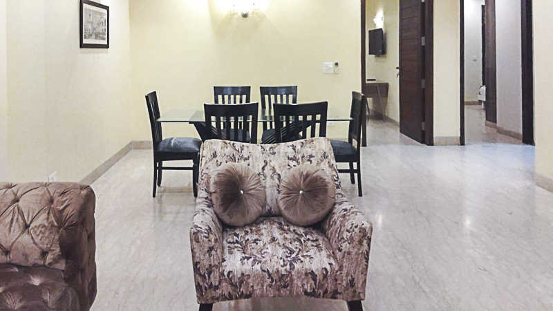 3 BHK Flat For Rent in Defence Colony