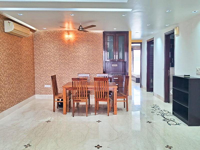 3 BHK Flat For Rent in Defence Colony