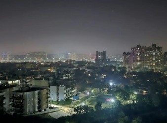 Family-friendly residential area in South Delhi with modern apartment buildings, parks, schools, and safe streets — ideal for renting flats in top localities.